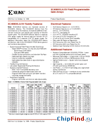 Datasheet XC40110XV-8BG432C manufacturer Xilinx