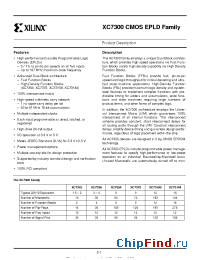 Datasheet XC73108 manufacturer Xilinx