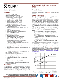 Datasheet XC95288XL-10BG256C manufacturer Xilinx