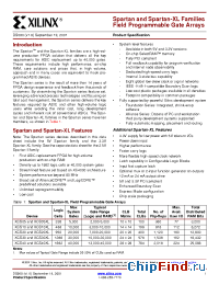 Datasheet XCS40-5VQ208C manufacturer Xilinx