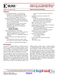 Datasheet XCV812E manufacturer Xilinx