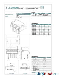 Datasheet 15005WR-06A00 manufacturer YEONHO
