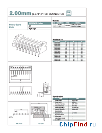 Datasheet 20010WR-09000 manufacturer YEONHO