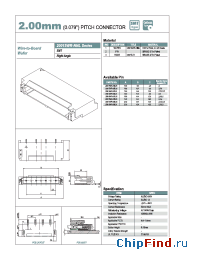Datasheet 20015WR-09L01 manufacturer YEONHO