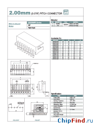 Datasheet 20039WR-13A00 manufacturer YEONHO