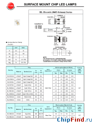 Datasheet BL-HB536A производства Yellow Stone