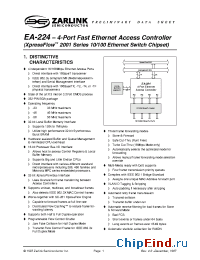 Datasheet MEA224AG manufacturer Zarlink