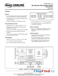 Datasheet ZL50111GAG manufacturer Zarlink