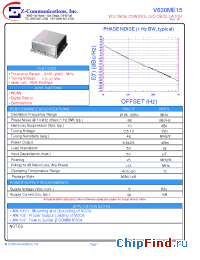 Datasheet CLV1015E manufacturer Z-Communications