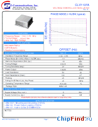 Datasheet CLV1137A manufacturer Z-Communications