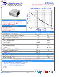 Datasheet CRO4385A manufacturer Z-Communications