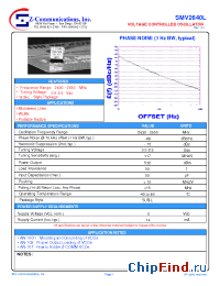 Datasheet SMV2640L manufacturer Z-Communications