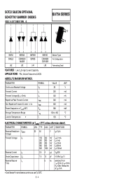 Datasheet BAT54 manufacturer Zetex