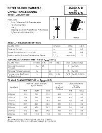 Datasheet ZC830 manufacturer Zetex