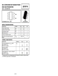 Datasheet ZDT6718 производства Zetex