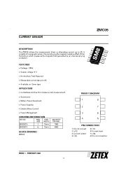 Datasheet ZMC05TA manufacturer Zetex