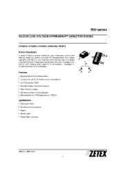 Datasheet ZMDC953 manufacturer Zetex