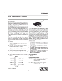Datasheet ZMX40M manufacturer Zetex