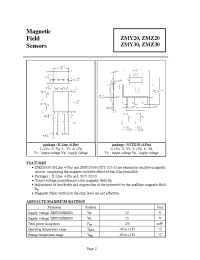 Datasheet ZMY30TA manufacturer Zetex