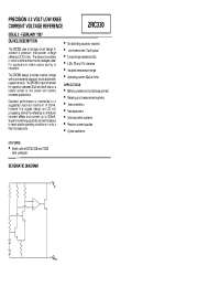 Datasheet ZRC330Y02 manufacturer Zetex