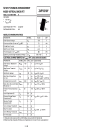 Datasheet ZVP3310FTA manufacturer Zetex