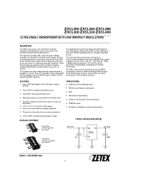 Datasheet ZXCL250 manufacturer Zetex