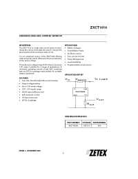 Datasheet ZXCT1010 manufacturer Zetex