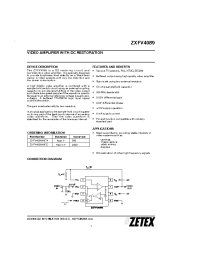 Datasheet ZXFV4089 manufacturer Zetex
