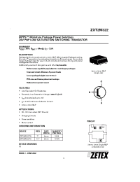 Datasheet ZXT2M322 производства Zetex