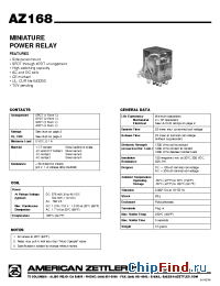 Datasheet AZ1682C24D manufacturer Zettler