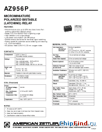 Datasheet AZ956P2S5DE manufacturer Zettler