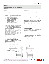 Datasheet ASI4UC-G1-ST manufacturer ZMD