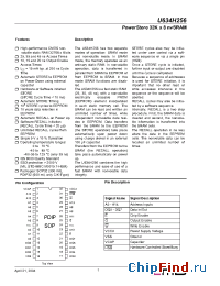 Datasheet U634H256D1C45 manufacturer ZMD