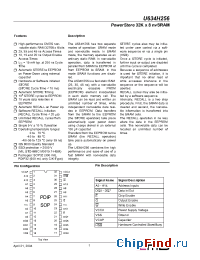 Datasheet U634H256SM25G1 manufacturer ZMD