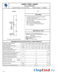 Datasheet 1N4003 manufacturer Zowie