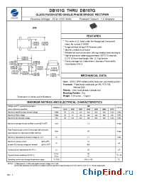 Datasheet DB103G manufacturer Zowie