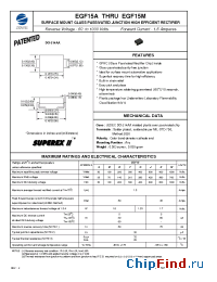 Datasheet EGF15G manufacturer Zowie