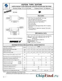 Datasheet EGF20F manufacturer Zowie