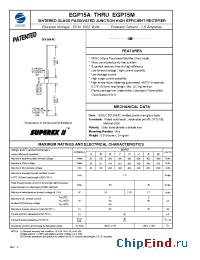 Datasheet EGP15D manufacturer Zowie