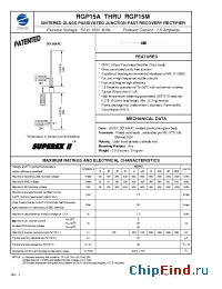 Datasheet RGP15D производства Zowie