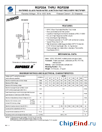 Datasheet RGP20MA manufacturer Zowie