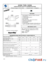 Datasheet SCD33 manufacturer Zowie