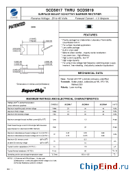 Datasheet SCD5818 manufacturer Zowie